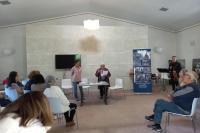 Conferenza con letture e musica presso il Tempio laico 